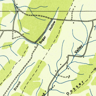 United States Geological Survey Leesburg, TN (1935, 24000-Scale) digital map
