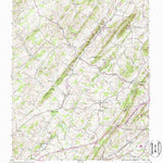 United States Geological Survey Leesburg, TN (1939, 24000-Scale) digital map