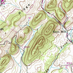 United States Geological Survey Leesburg, TN (1939, 24000-Scale) digital map
