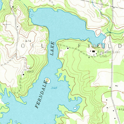 United States Geological Survey Leesburg, TX (1960, 24000-Scale) digital map