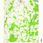 United States Geological Survey Leesburg, VA-MD (1952, 24000-Scale) digital map