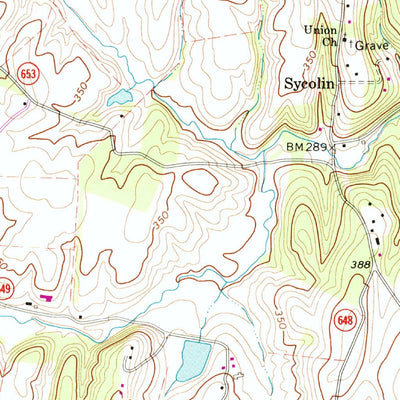 United States Geological Survey Leesburg, VA-MD (1968, 24000-Scale) digital map
