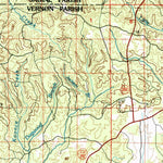 United States Geological Survey Leesville, LA-TX (1986, 100000-Scale) digital map