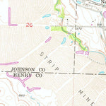 United States Geological Survey Leeton, MO (1955, 24000-Scale) digital map