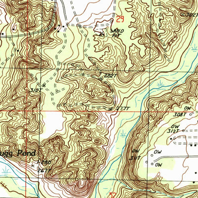 United States Geological Survey Leetsville, MI (1985, 24000-Scale) digital map
