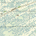 United States Geological Survey Leeville, LA (1945, 31680-Scale) digital map