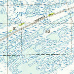 United States Geological Survey Leeville, LA (1956, 31680-Scale) digital map
