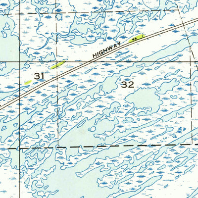United States Geological Survey Leeville, LA (1956, 31680-Scale) digital map