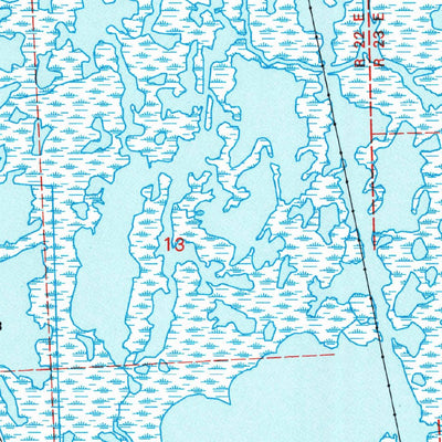 United States Geological Survey Leeville, LA (1994, 24000-Scale) digital map