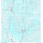 United States Geological Survey Leeville, LA (1998, 24000-Scale) digital map