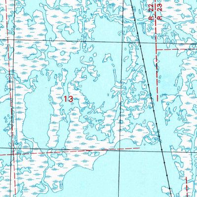 United States Geological Survey Leeville, LA (1998, 24000-Scale) digital map