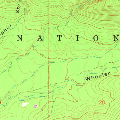 United States Geological Survey Leflore SE, OK (1966, 24000-Scale) digital map