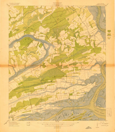 United States Geological Survey Legareville, SC (1919, 21120-Scale) digital map