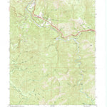 United States Geological Survey Leggett, CA (1969, 24000-Scale) digital map