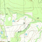 United States Geological Survey Leggett, TX (1984, 24000-Scale) digital map