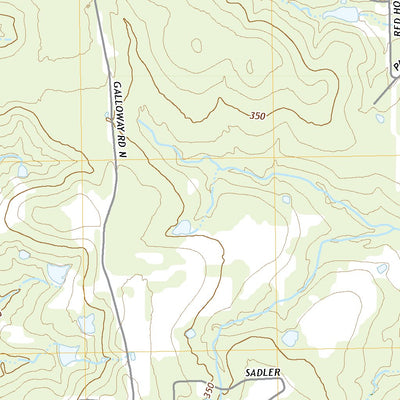 United States Geological Survey Leggett, TX (2022, 24000-Scale) digital map