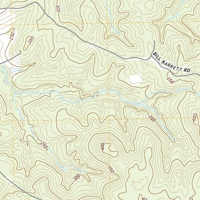 United States Geological Survey Leggett, TX (2022, 24000-Scale) digital map