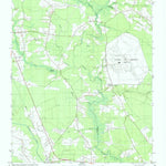 United States Geological Survey Leggetts Crossroads, NC (1979, 24000-Scale) digital map