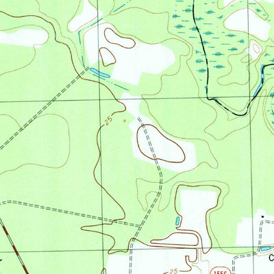 United States Geological Survey Leggetts Crossroads, NC (1979, 24000-Scale) digital map