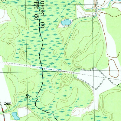 United States Geological Survey Leggetts Crossroads, NC (1979, 24000-Scale) digital map