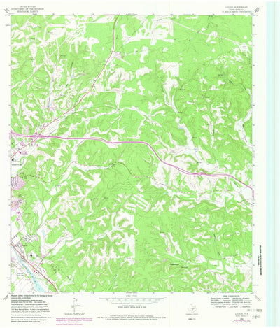 United States Geological Survey Legion, TX (1964, 24000-Scale) digital map