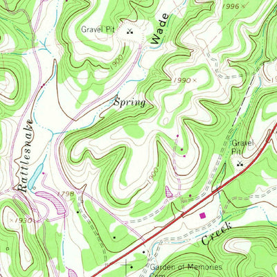 United States Geological Survey Legion, TX (1964, 24000-Scale) digital map