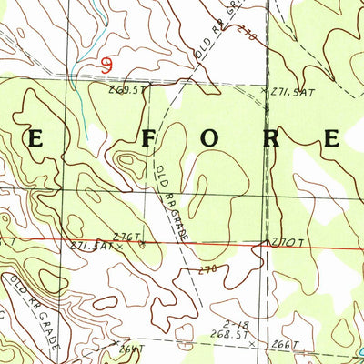United States Geological Survey Legrand, MI (1986, 24000-Scale) digital map
