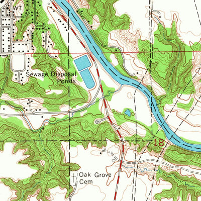United States Geological Survey Lehigh, IA (1965, 24000-Scale) digital map