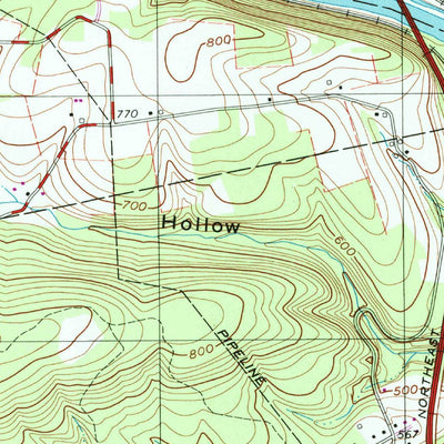 United States Geological Survey Lehighton, PA (1997, 24000-Scale) digital map