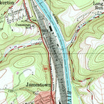 United States Geological Survey Lehighton, PA (1997, 24000-Scale) digital map