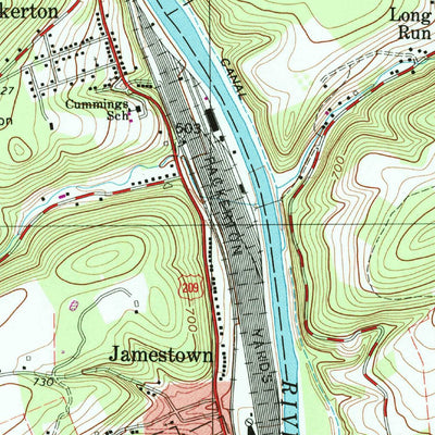 United States Geological Survey Lehighton, PA (1997, 24000-Scale) digital map