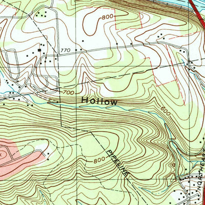United States Geological Survey Lehighton, PA (1999, 24000-Scale) digital map