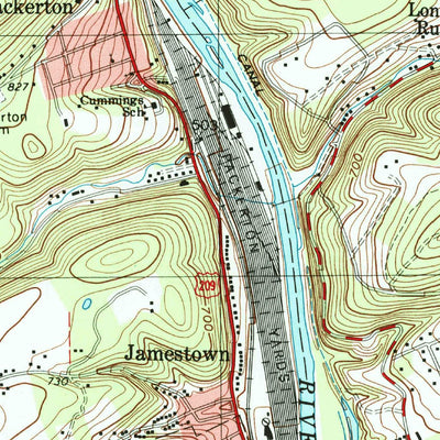 United States Geological Survey Lehighton, PA (1999, 24000-Scale) digital map