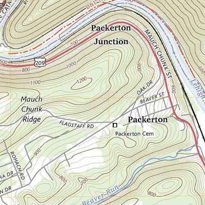 United States Geological Survey Lehighton, PA (2023, 24000-Scale) digital map