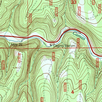 United States Geological Survey Lehman Springs, OR (1995, 24000-Scale) digital map