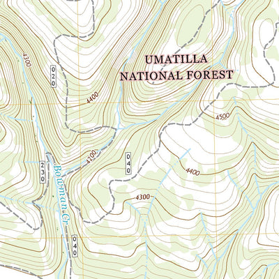 United States Geological Survey Lehman Springs, OR (2020, 24000-Scale) digital map