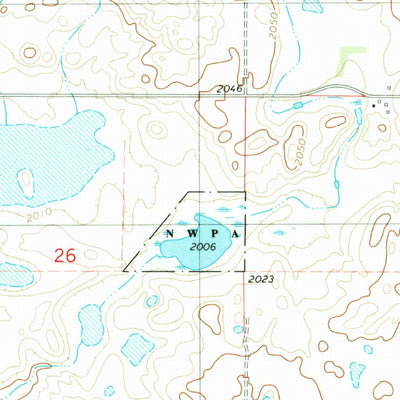 United States Geological Survey Lehr, ND (1982, 24000-Scale) digital map