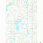 United States Geological Survey Lehr NE, ND (1982, 24000-Scale) digital map