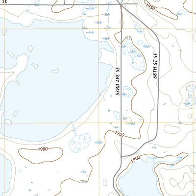 United States Geological Survey Lehr NE, ND (2020, 24000-Scale) digital map