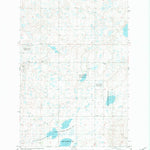 United States Geological Survey Lehr NW, ND (1982, 24000-Scale) digital map