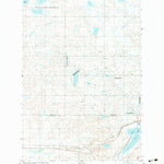 United States Geological Survey Lehr SW, ND (1982, 24000-Scale) digital map