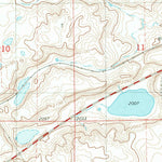 United States Geological Survey Lehr SW, ND (1982, 24000-Scale) digital map
