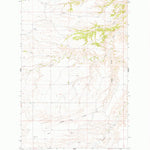 United States Geological Survey Leiberg Coulee, MT (1978, 24000-Scale) digital map
