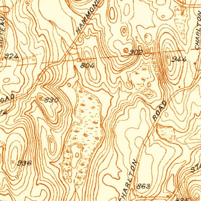 United States Geological Survey Leicester, MA (1937, 24000-Scale) digital map