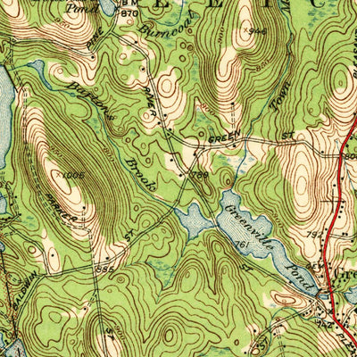 United States Geological Survey Leicester, MA (1941, 31680-Scale) digital map