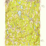 United States Geological Survey Leicester, MA (1953, 31680-Scale) digital map