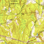 United States Geological Survey Leicester, MA (1953, 31680-Scale) digital map