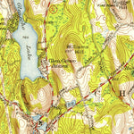 United States Geological Survey Leicester, MA (1953, 31680-Scale) digital map