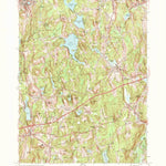United States Geological Survey Leicester, MA (1969, 24000-Scale) digital map