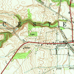 United States Geological Survey Leicester, NY (1951, 24000-Scale) digital map
